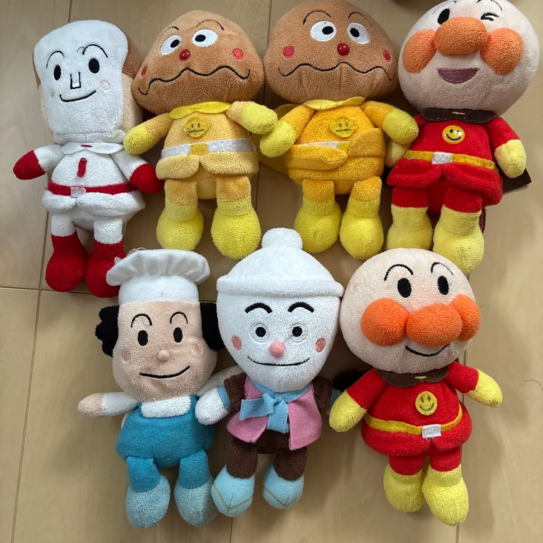 Thumbnail of Anpanman Plush Toy Set of 8