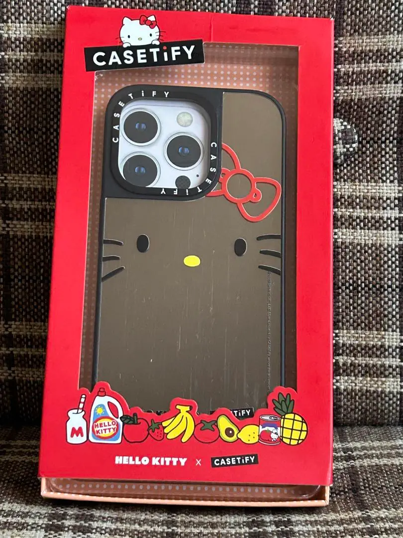 新品未使用 HELLO KITTY × CASETiFY スマホケース 14pm casetify キティ iPhone14（Hello Kitty IPhone 14 Pro Max Case