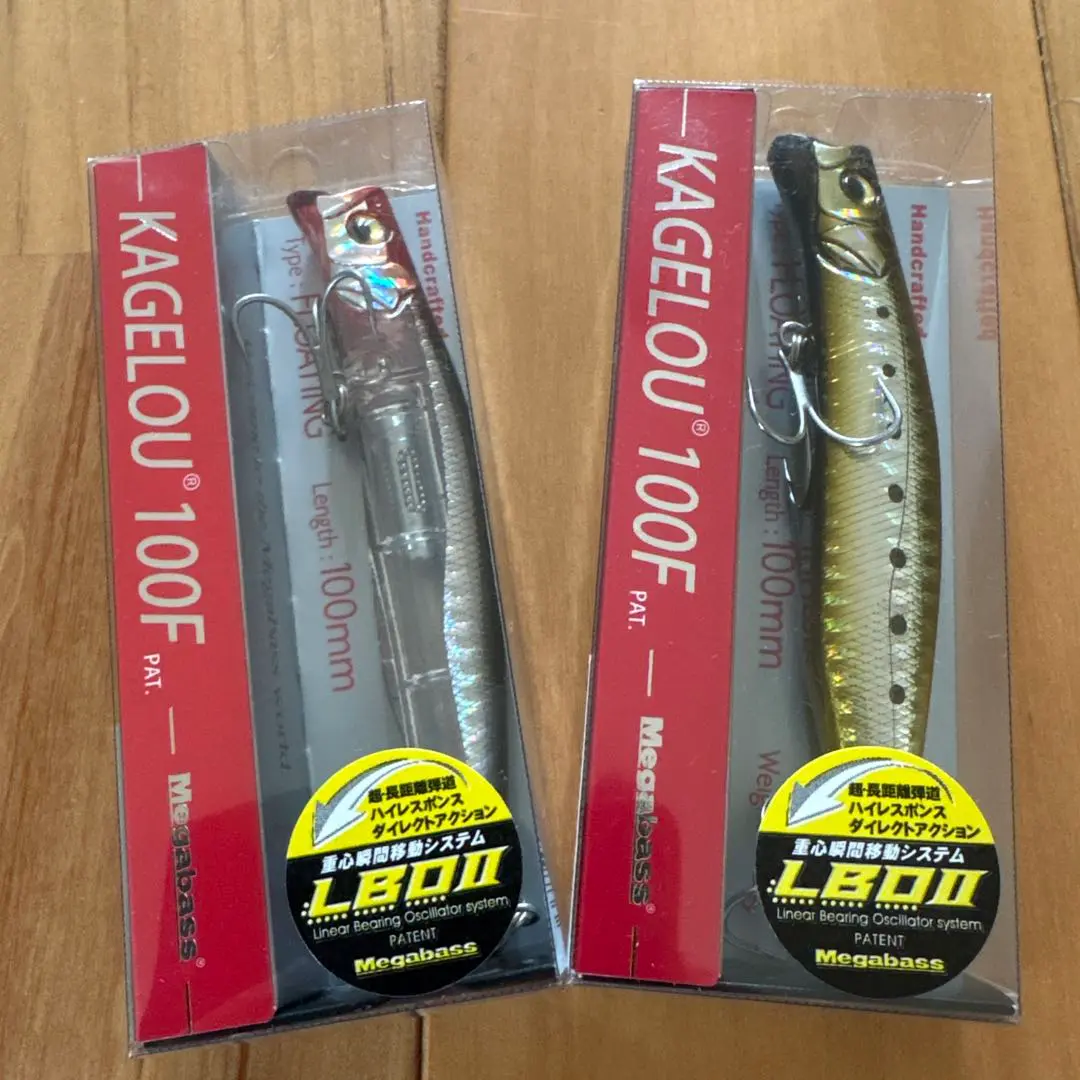 カゲロウ124f GGステインイワシ　新品2 個 KAGELOU(カゲロウ) 124F GG ステインイワシ ルアー | Megabass