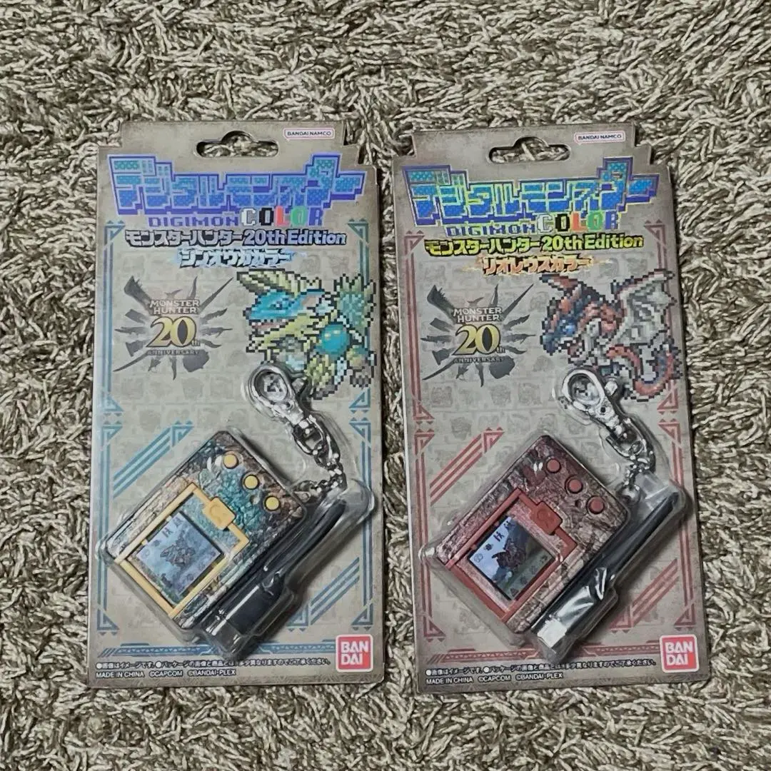 數碼寶貝COLOR 魔物獵人 20週年紀念版 2種 的縮圖