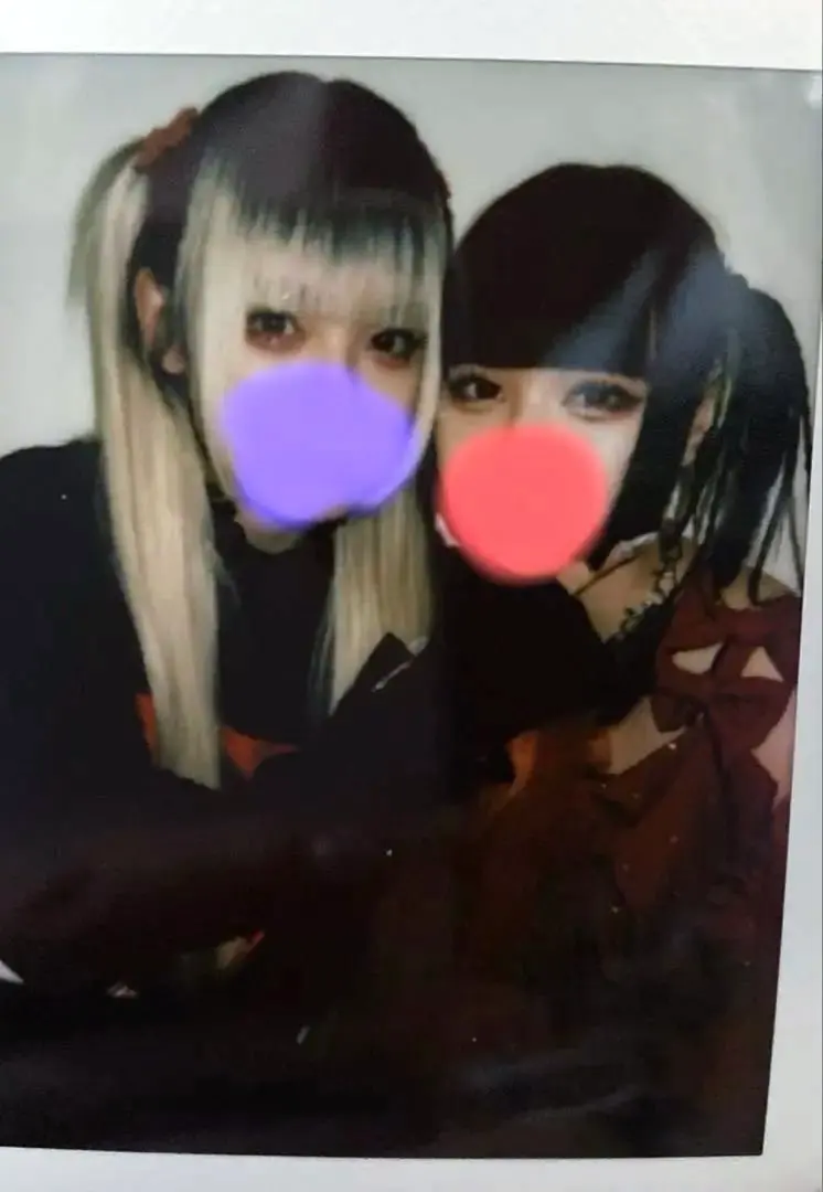 Thumbnail of Tsukimi No Aya and Oohara Otoha AVAM pair cheki (Polaroid photo)
