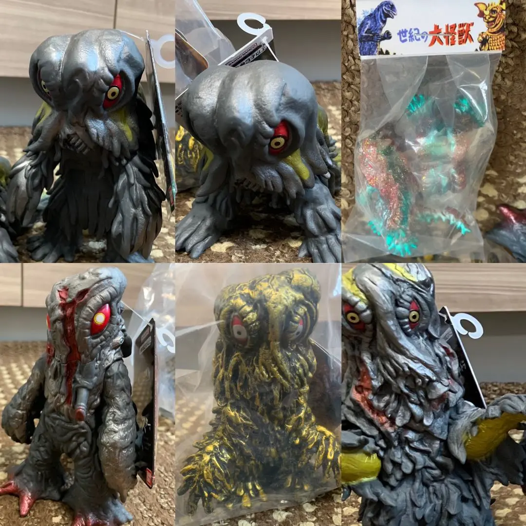 マルサン ヘドラ水中期 ゴジラ対ヘドラ 子ヘドラ 幼少体 クリアピンク×ブラウン 東宝怪獣 ヘドラT・A・G2022マルサン ヘドラ ゴジラ対