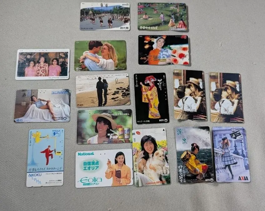Thumbnail of Used telephone card: People, Idol, Yoko Minamino, Izu Dancer, Hikari Ishida L117