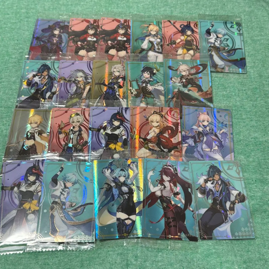 原神 威化餅 21枚套裝 的縮圖