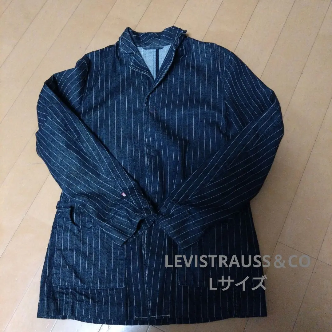 リーバイス S リバーシブルライナージャケット ノーカラー　アウター AMERICAN HOLIC ジャケット ノーカラージャケット 軽ポカ2WAY