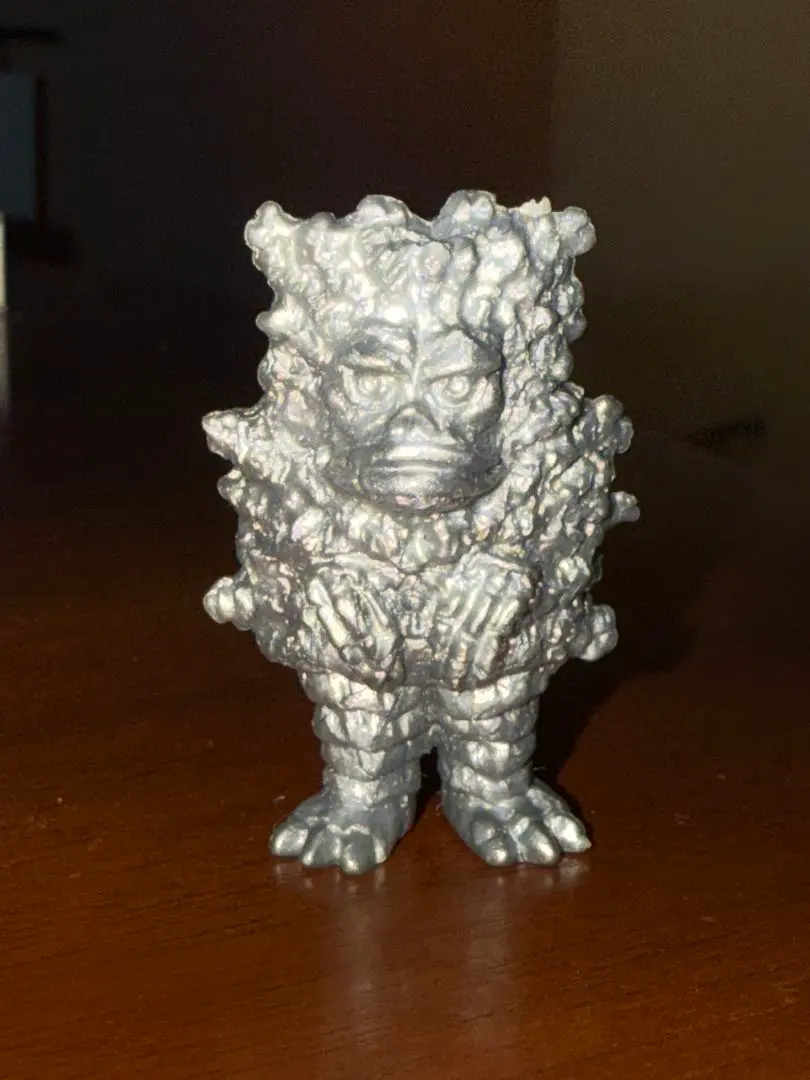 Thumbnail of Ultra Kaiju Keshi-Gomu (Eraser) Anti Q Garamon Silver Popy