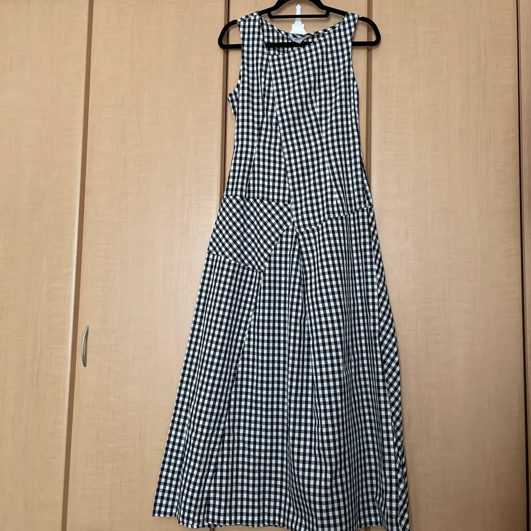 再お値下げ試着のみミスアリス90' マキシ丈ジャンパースカート