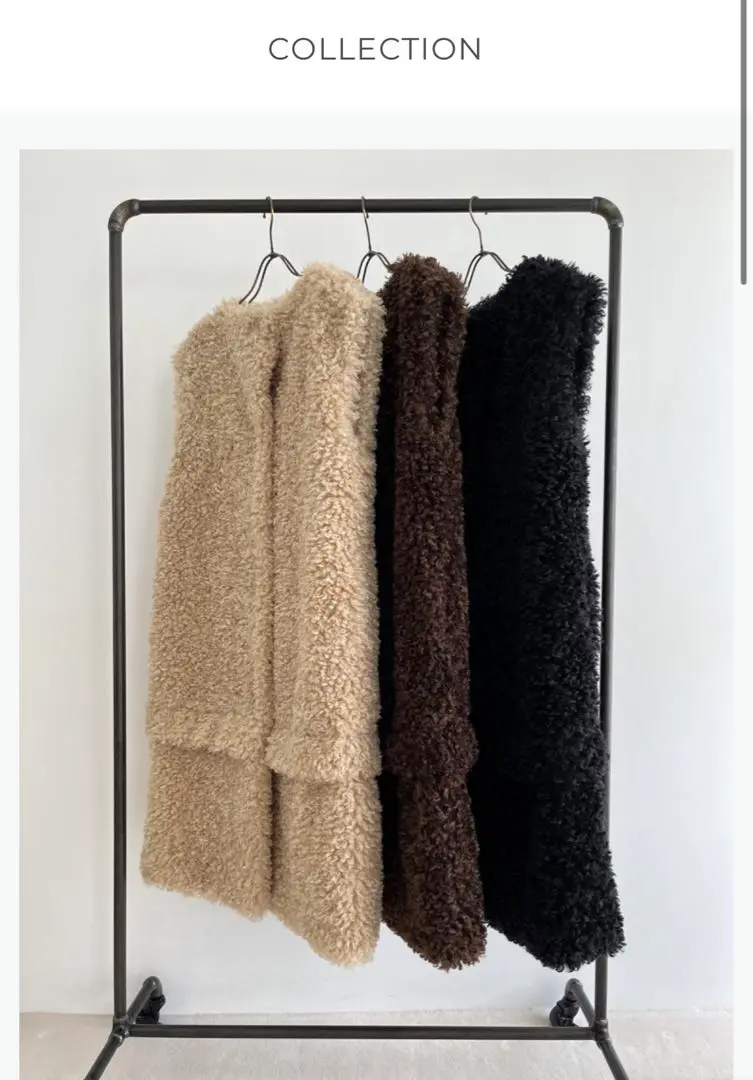 Think Fur エコファー　ロングベスト 2025年最新】think fur ベストの人気アイテム - メルカリ