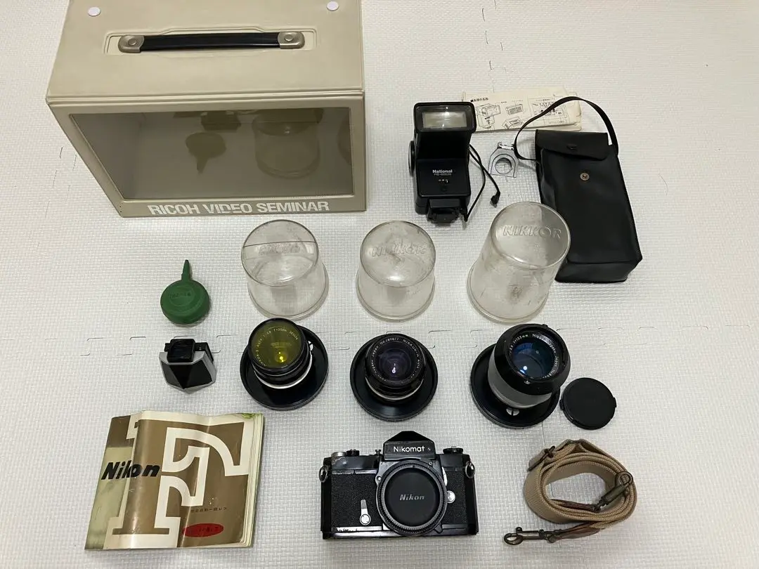 Nikon Nikomat FT N フィルムカメラ、レンズセット中古品 40ab283c2b2858151a8f085a17ae94