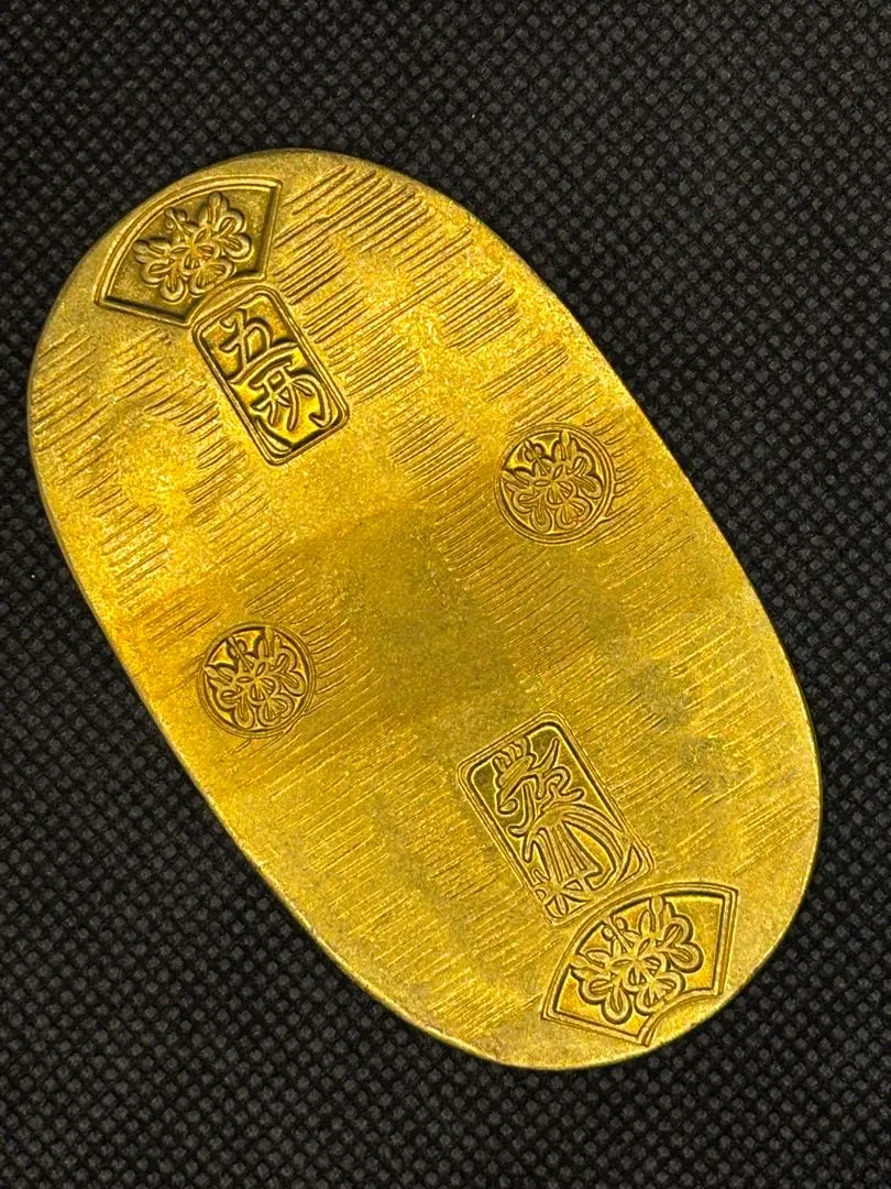 金価格沸騰中　金61.9% 銀37.4% 　天保小判金　後作品 金価格沸騰中 金61.9% 銀37.4% 天保小判金 後作品