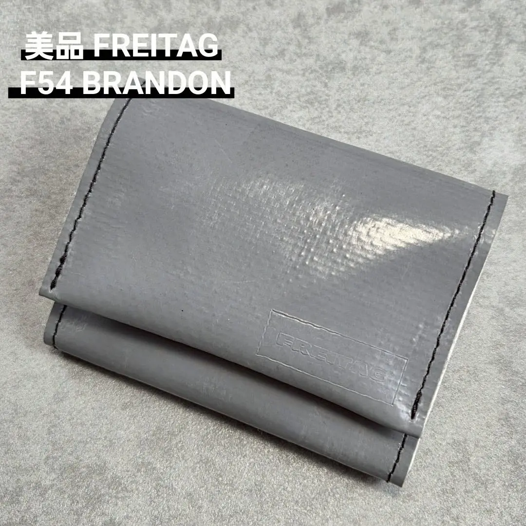 (レア)フライターグ F54 BRANDON　カードケース　ブラック カード付 freitag F54 BRANDON カードケース 黒 赤 - メルカリ