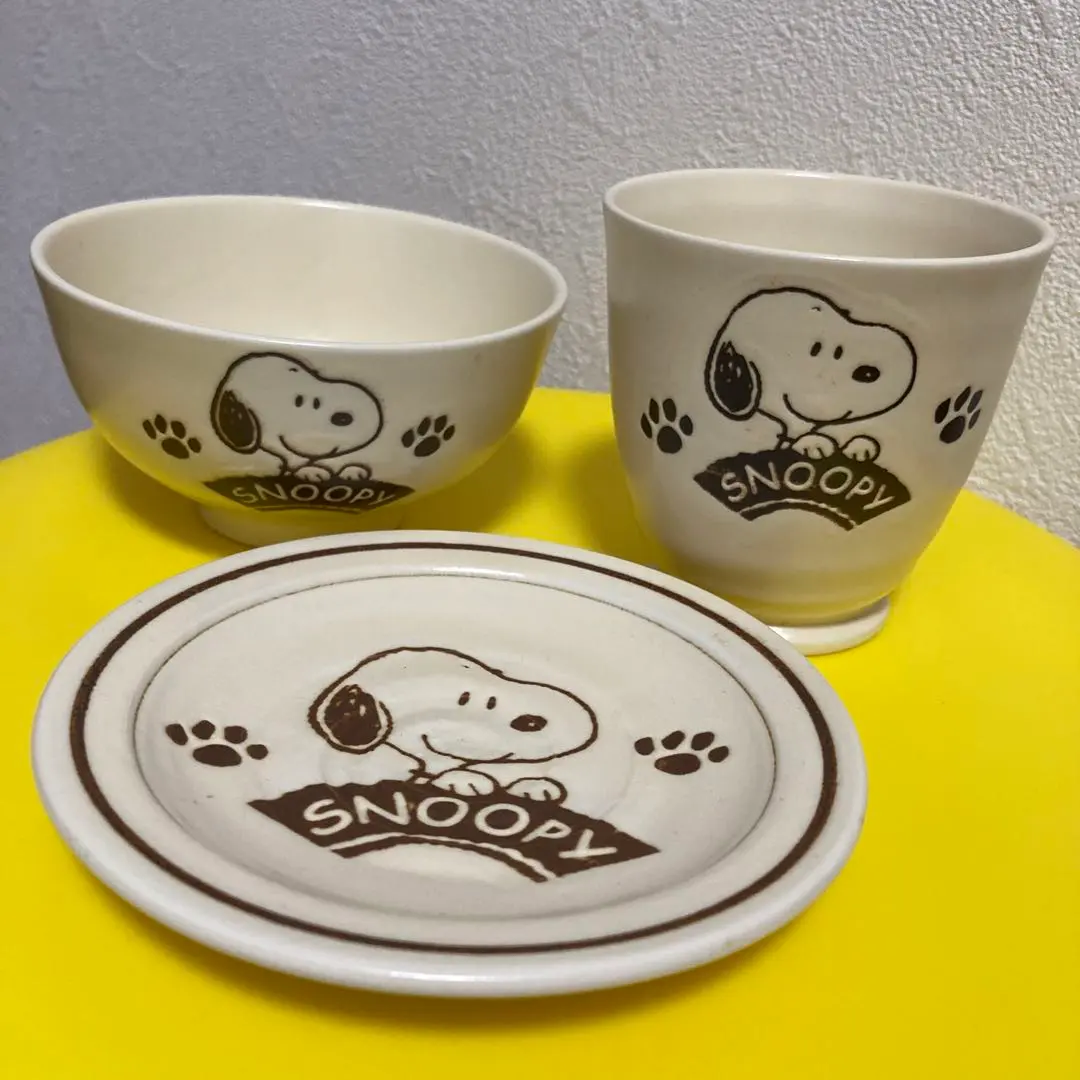 Thumbnail of Snoopy 3-piece set