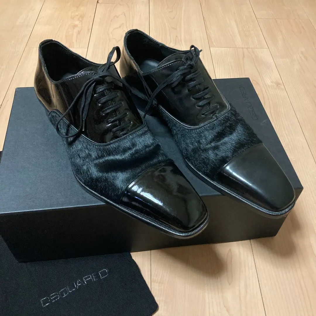 Dsquared2　ウイングチップ　スクエアトゥ　レザー　ビジネスシューズ　42 2025年最新】DSQUARED2 ウィングチップの人気アイテム - メルカリ