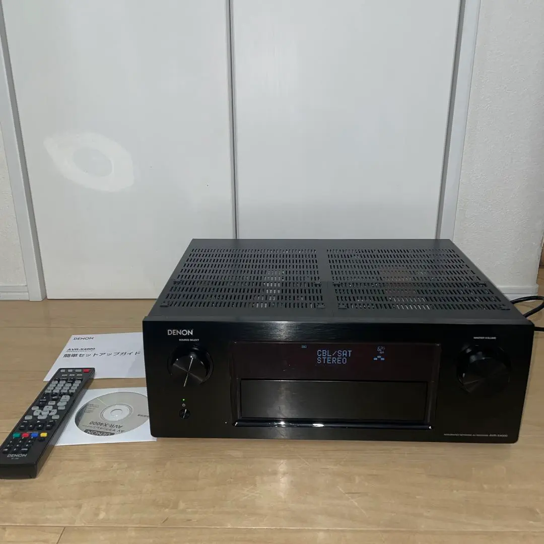 格安 ジャンク DENON AVアンプ AVR-X4000 リモコン付き 2025年最新】AVR-X4000 DENONの人気アイテム - メルカリ