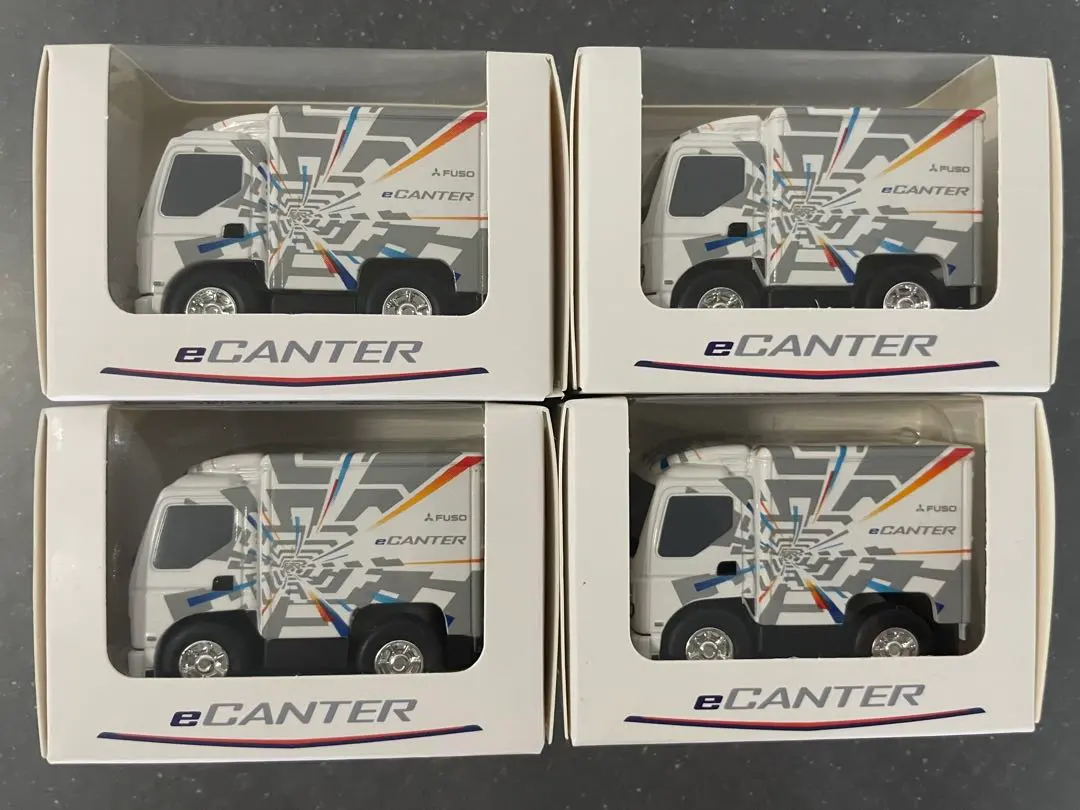 Thumbnail of 【New】Mitsubishi FUSO e-Canter Mini Car Pullback Non-sale item Choro-Q