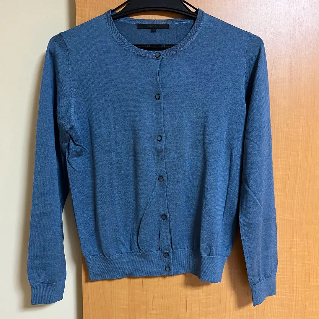 【美品】ANAY アナイ　針織衫　尺寸38 絲綢100% 的縮圖