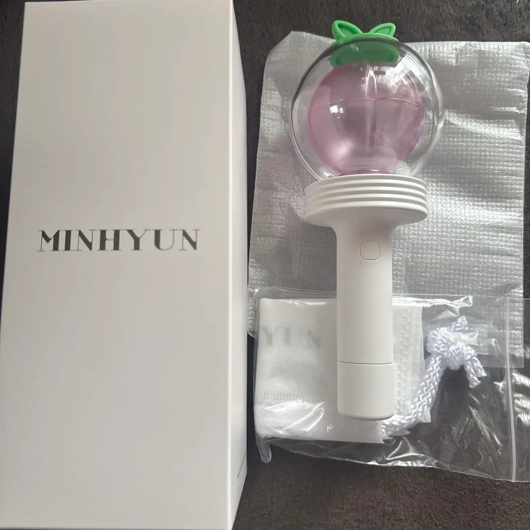 ファン　ミニョン ペンライト　ファンドボン　ライブ　グッズ　minhyun ファンミンヒョン ファンミニョン ペンライト 公式 ファンド棒