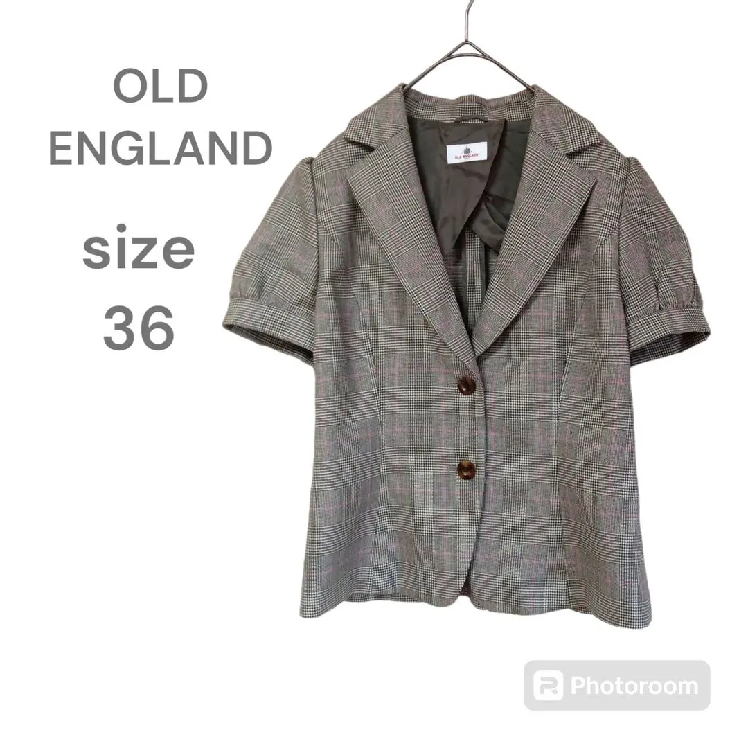 Thumbnail of OLD ENGLAND Tailored Jacket S Gray Check Puff Sleeves