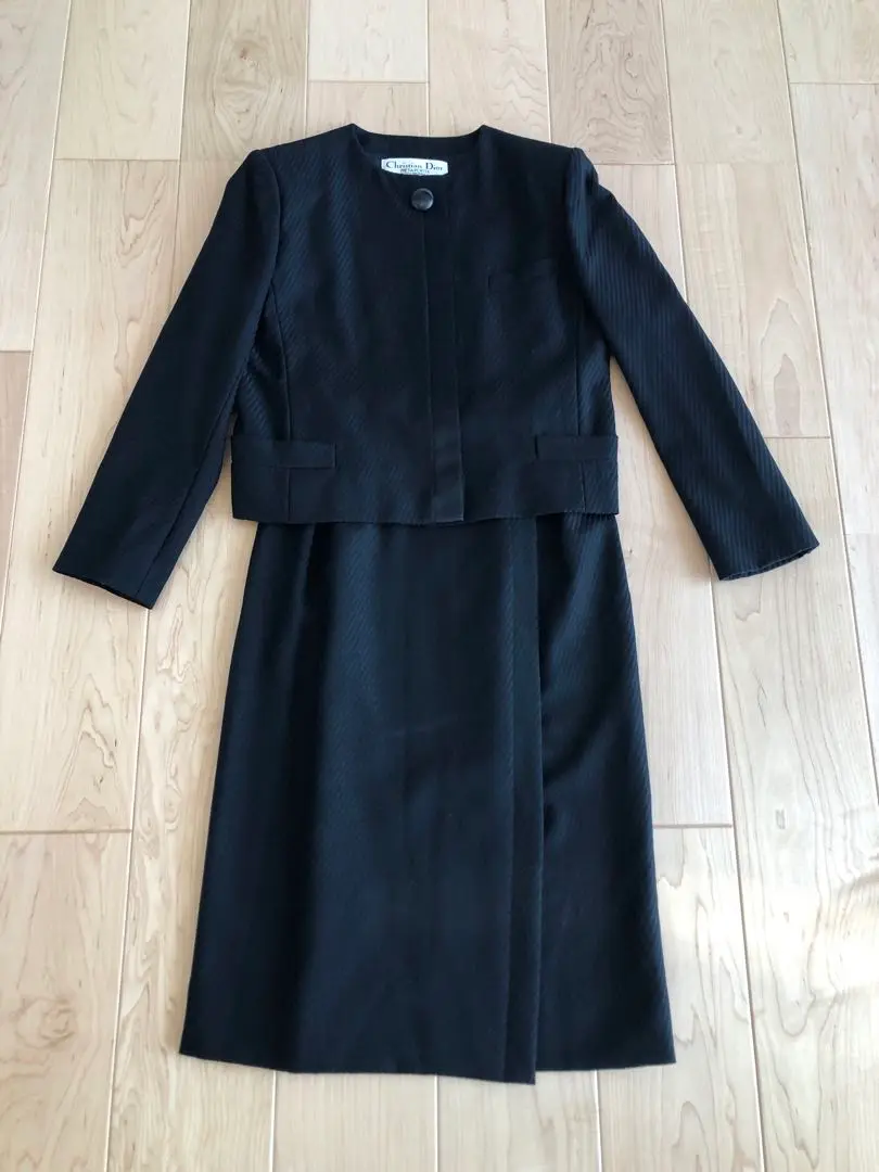 クリスチャンディオール Christian Dior ブラックフォーマル　喪服 Christian Dior クリスチャンディオール ブラックフォーマル
