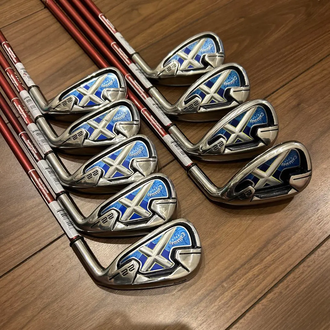 Thumbnail of Excellent Condition, Famous Clubs, Women's L Iron Set, Callaway X22, 9 Clubs