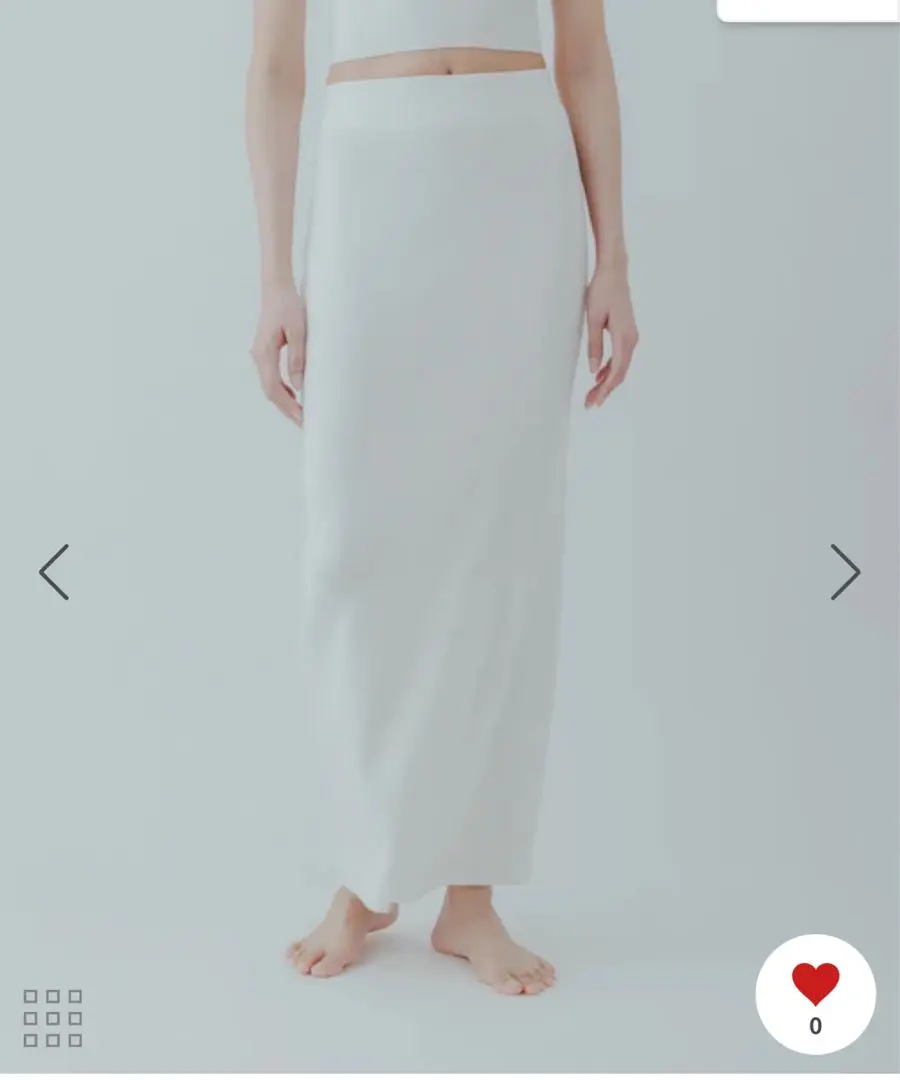 新品タグ付き　BIOTOP lingerie ホワイト タイトスカート 2025年最新】BIOTOP カラー：ホワイト系 タイトスカートの人気