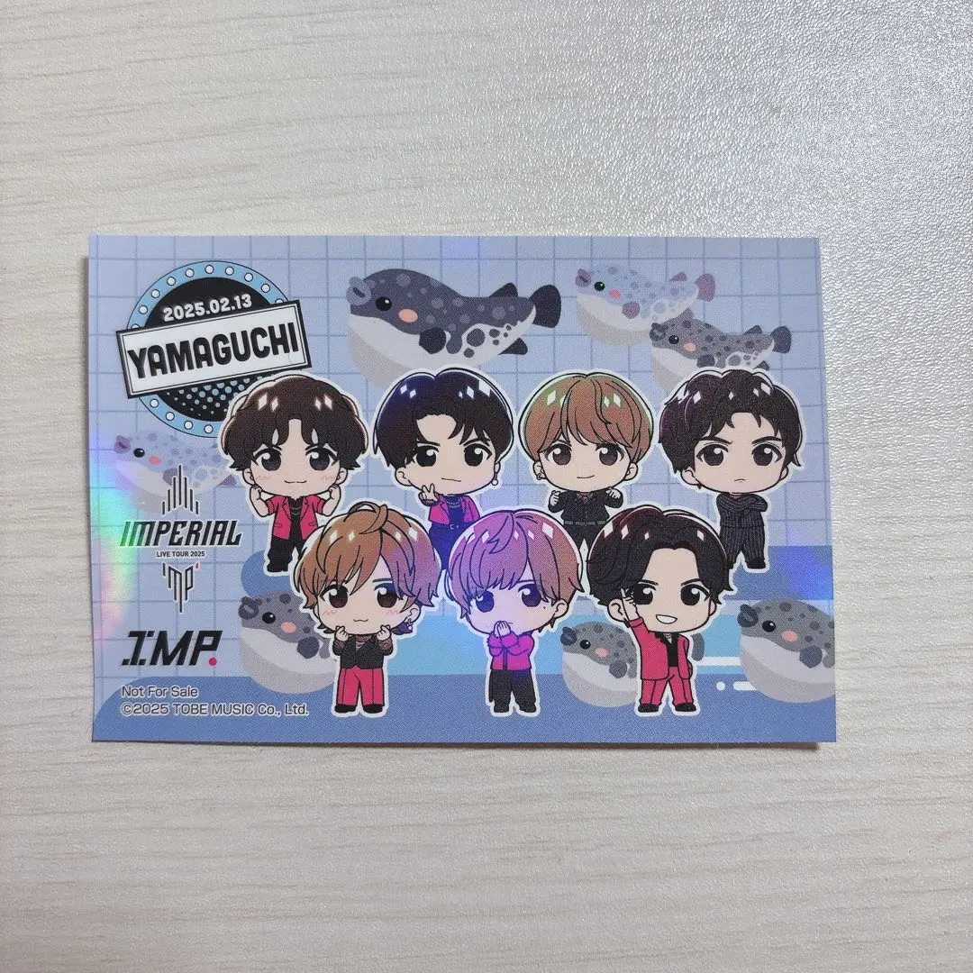 【お値下げしました】IMPERIAL 会場特典ステッカー 福岡 IMP. IMPERIAL TOUR 会場限定特典ステッカー 【福岡】 - メルカリ