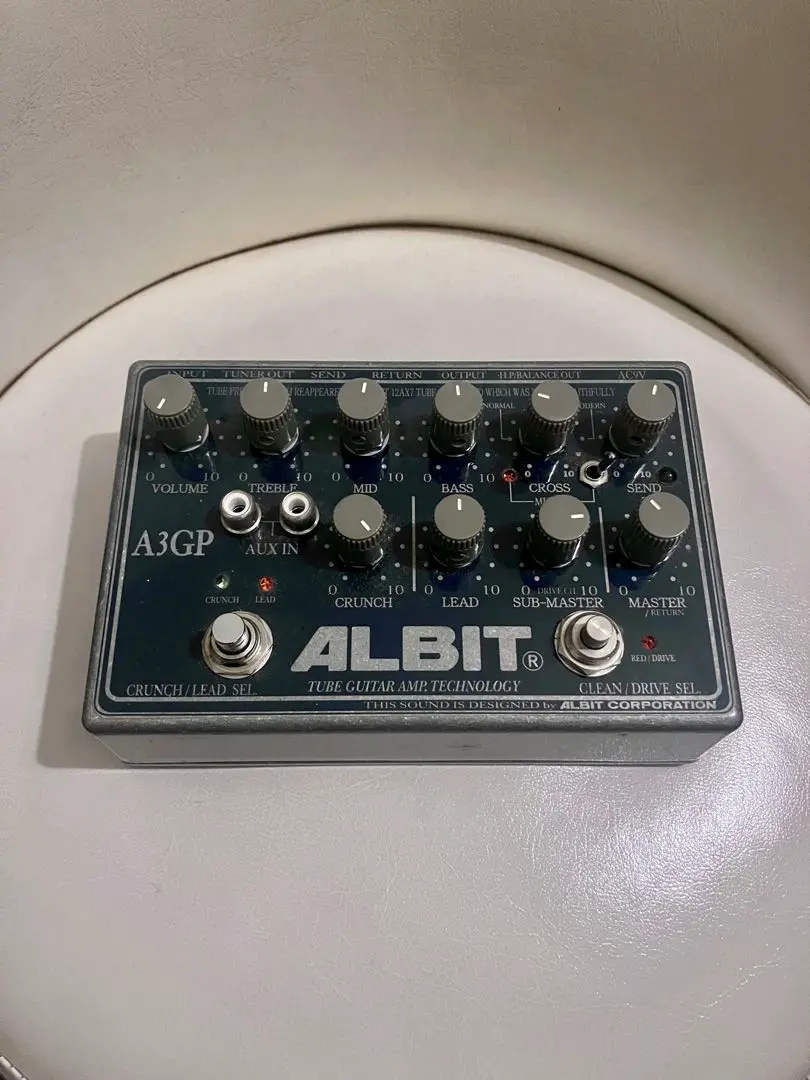 ALBIT A2BP Pro MARK II - 2チャンネル仕様のベース用プリアンプ