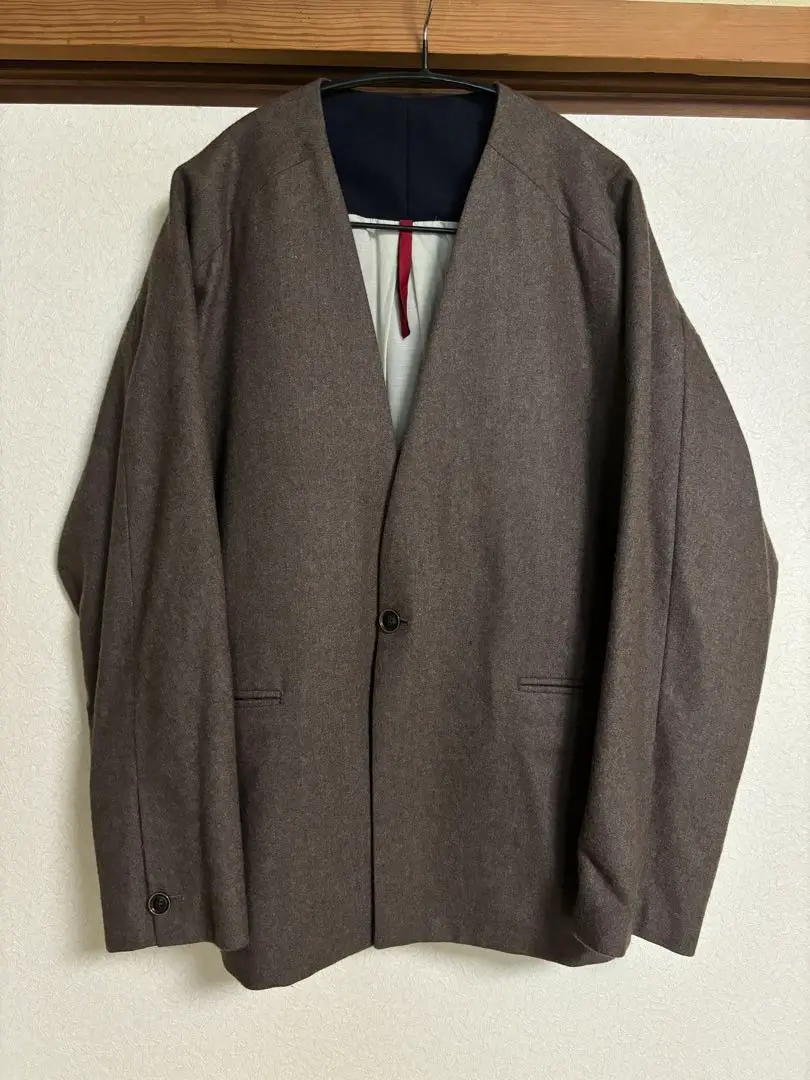 YANTOR Wash Wool Fall Jacket[Y194JK05/GREEN]