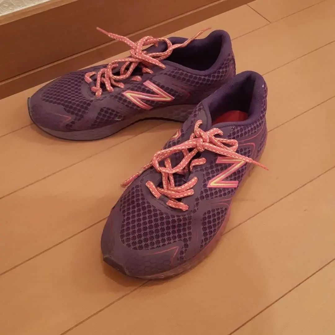 Thumbnail of New Balance women's sneakers, 980 model, purple, 21 cm