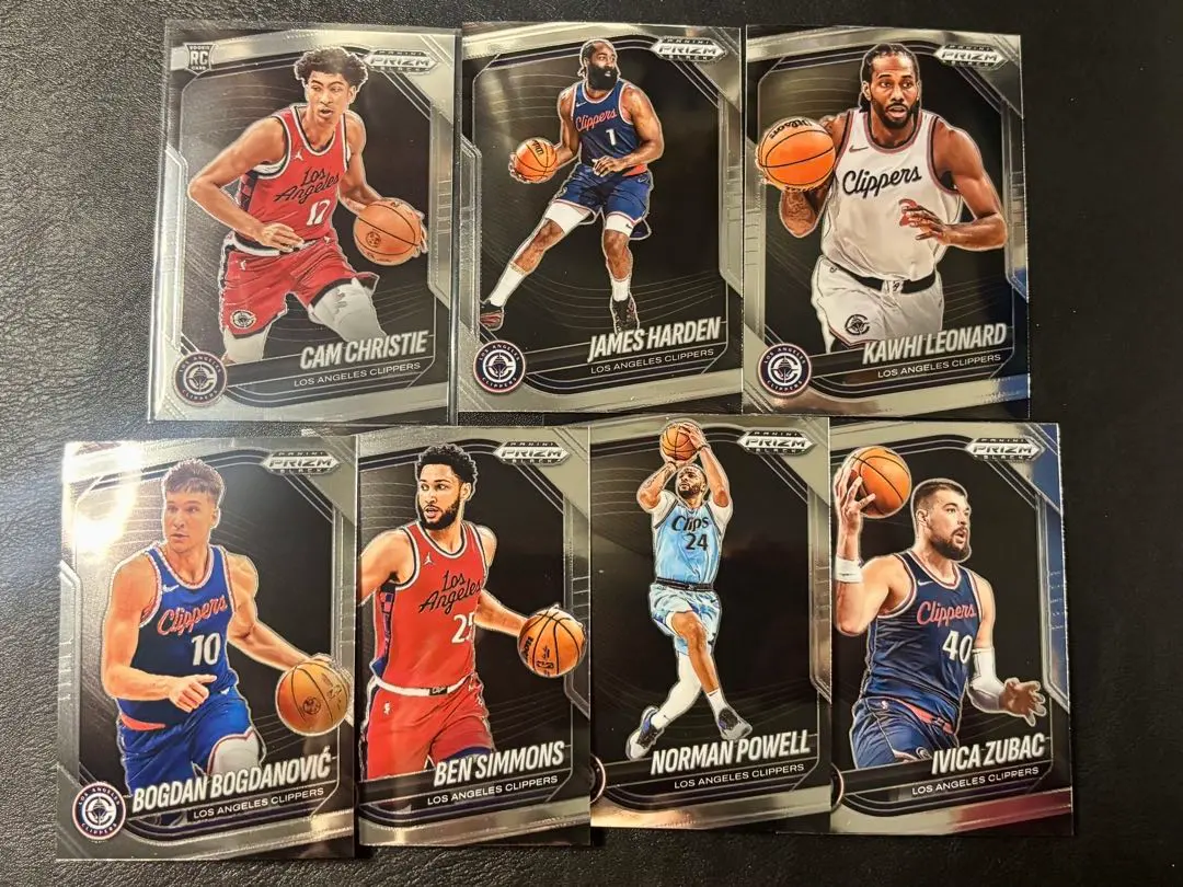 Thumbnail of LA Clippers 2024-25 Prizm Black Checklist