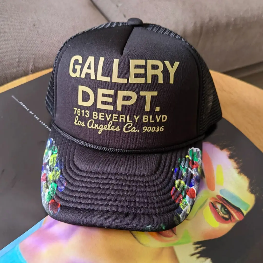 【中古】完売品 大人気 GALLERY DEPT. ブラックメッシュキャップ 2025年最新】Gallery Dept 帽子の人気アイテム - メルカリ
