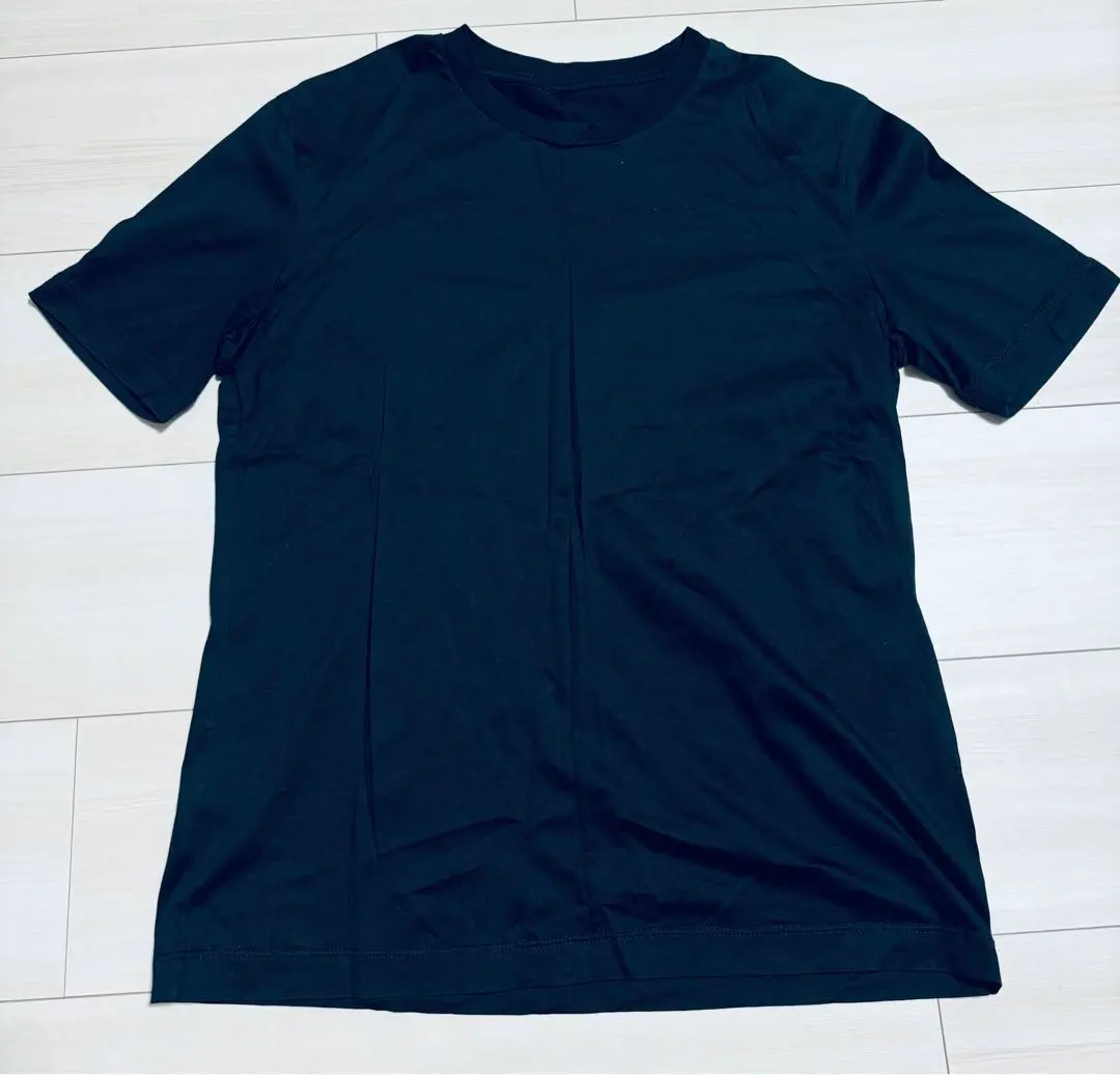 普拉達 簡約黑色T恤 的縮圖