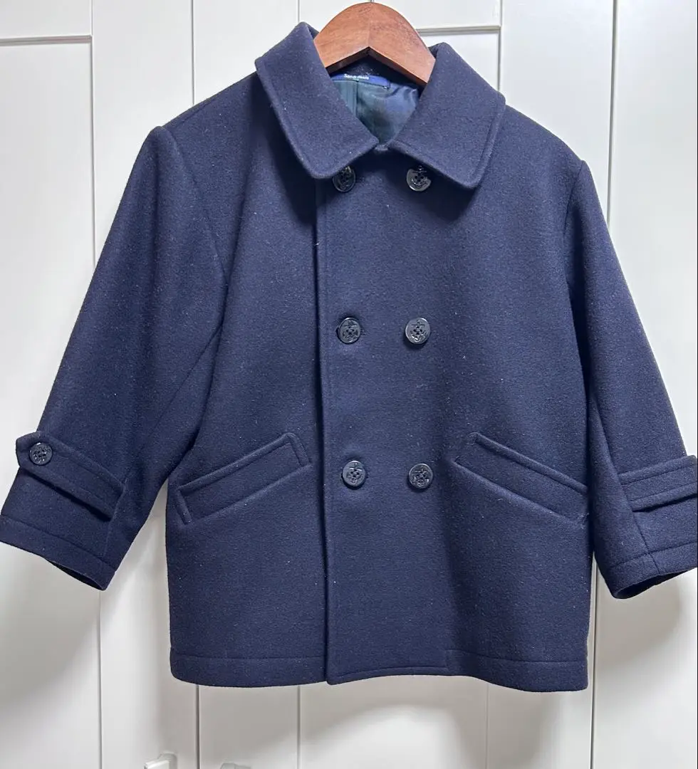 【美品】seagullkids ネイビー ダブルブレスト コート 120 2025年最新】Seagullkids コートの人気アイテム - メルカリ