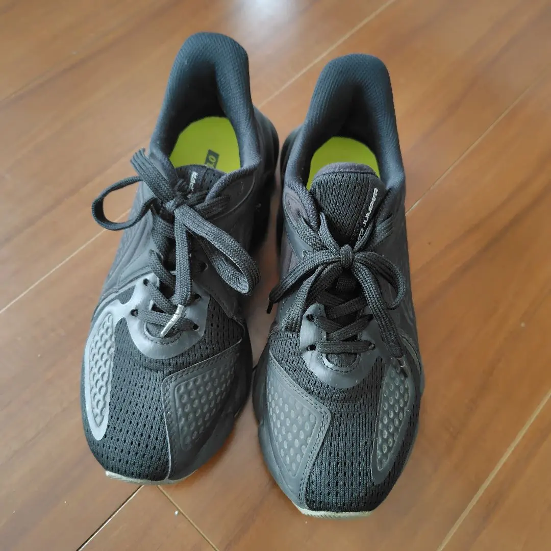 Thumbnail of Black mesh running shoes HYPERJUMPER 23cm