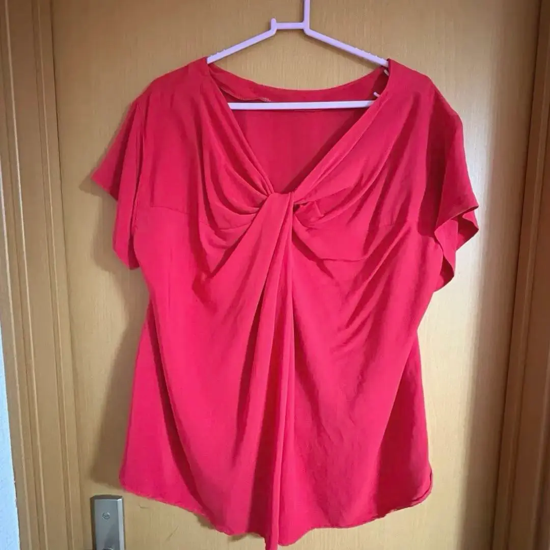 GLOBAL WORK 紅色上衣 的縮圖