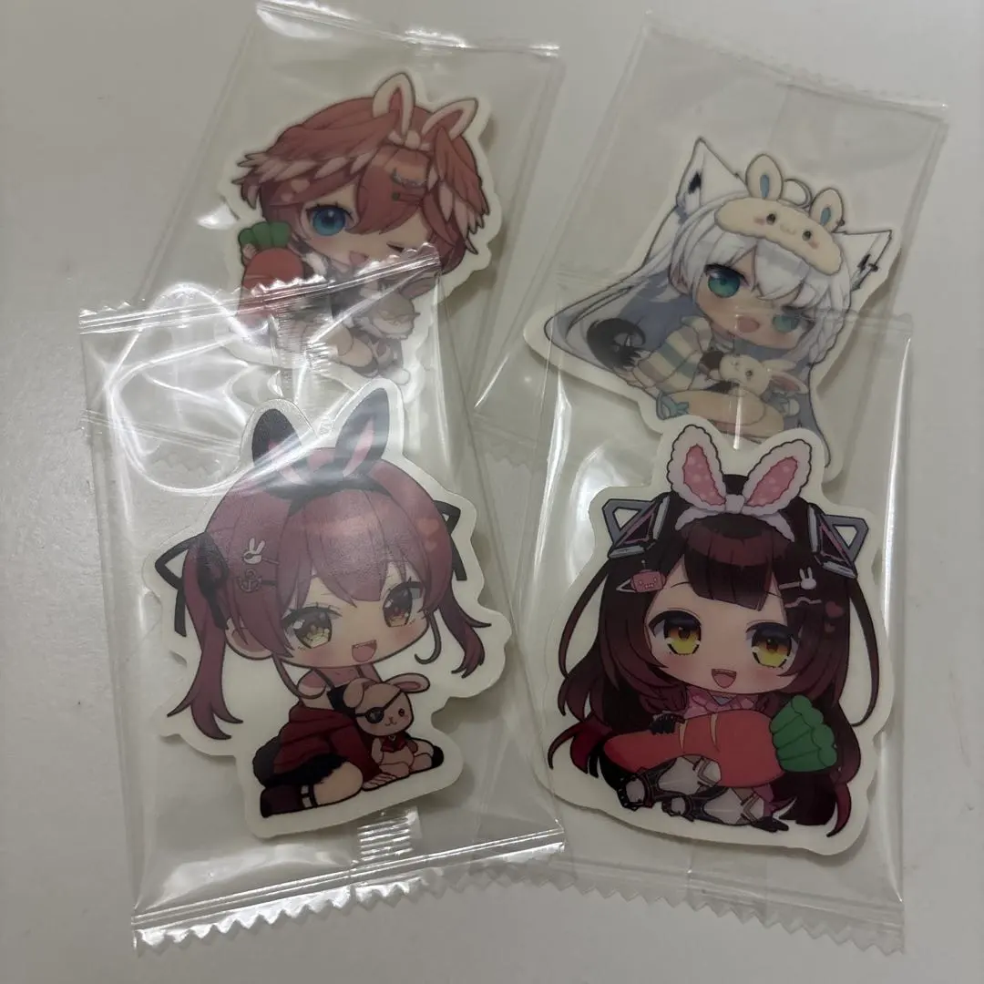Thumbnail of Vtuber Character Sticker Set of 4
