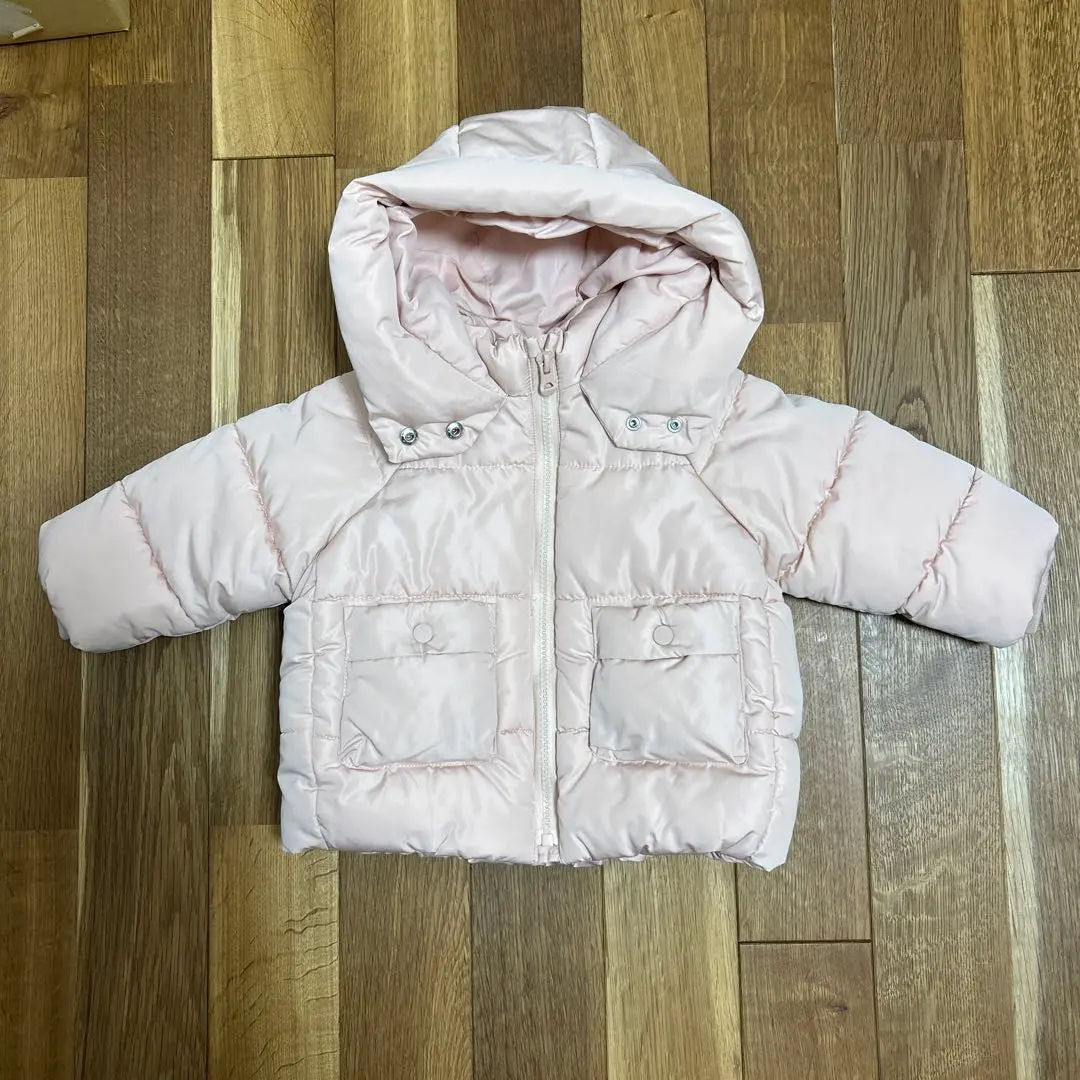 Thumbnail of ZARA baby Down Coat with Hood, Size 80