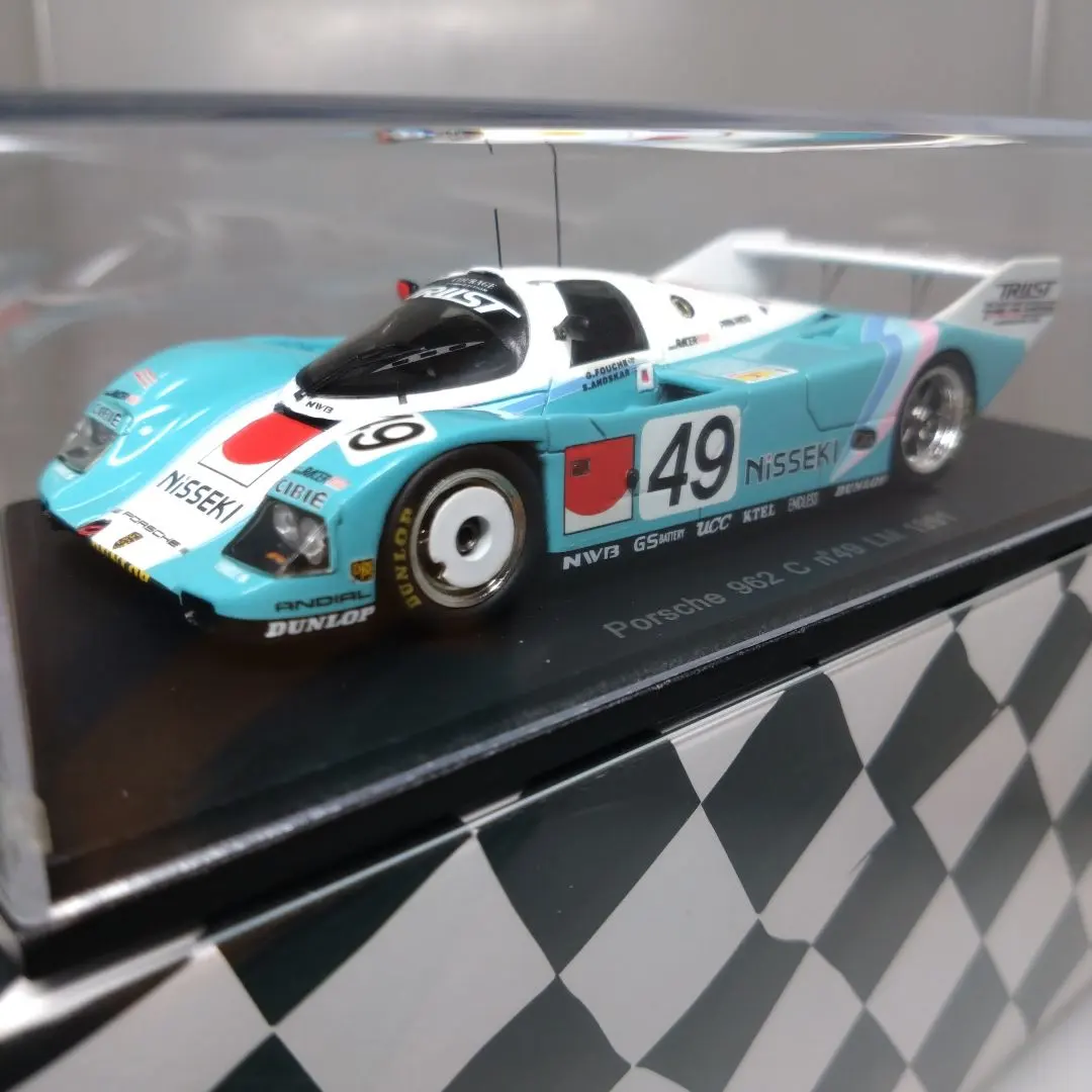 Thumbnail of [Excellent Condition] 1/43 Spark/KB Porsche 962C LM 1991 Nisseki