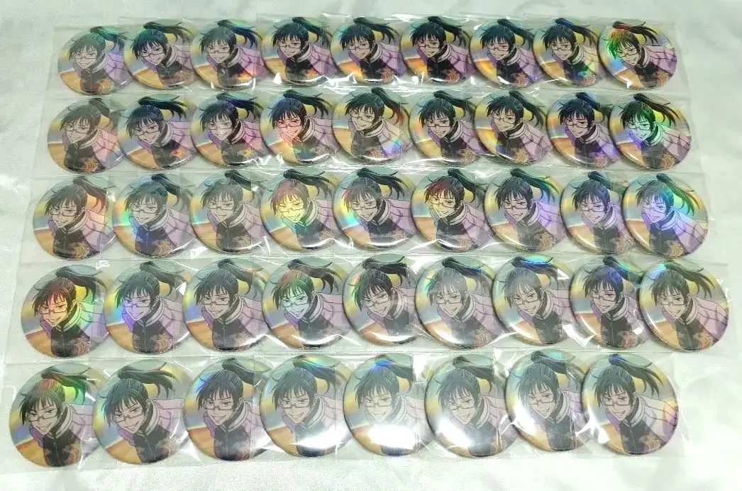 Thumbnail of Jujutsu Kaisen Maki Jujutsu Kaisen Exhibition Can Badge Set