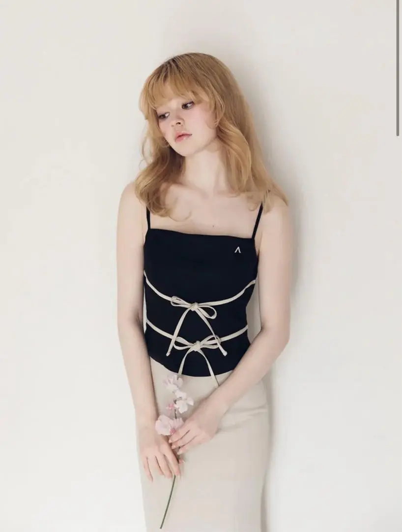 【新品未使用】大人気Charlotte ribbon setup♡andmary ANDMARY】Charlotte ribbon set up