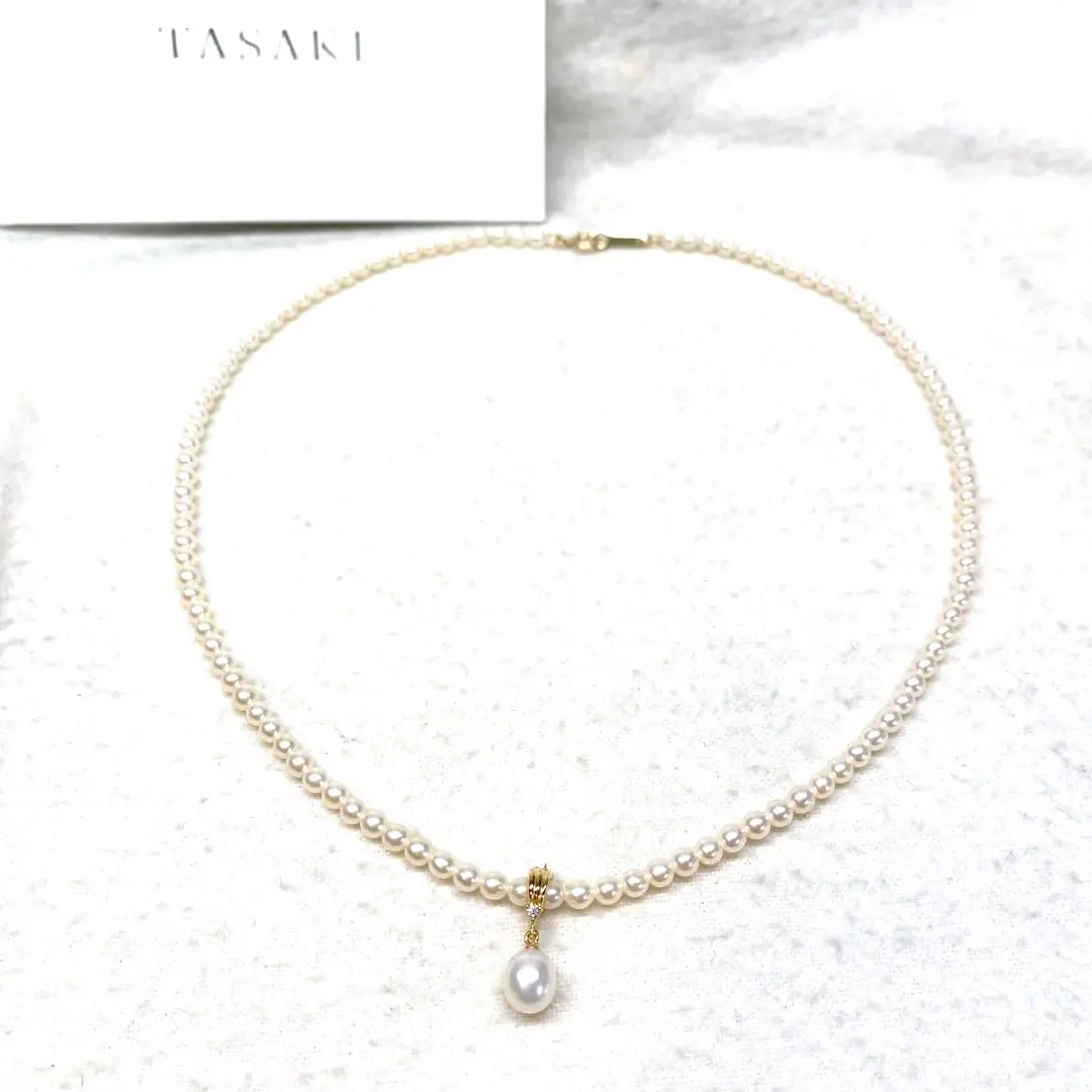 TASAKI k18 プリティインパールズ　プードル　クリッカー　セット TASAKI k18 プリティインパールズプードルクリッカーセット