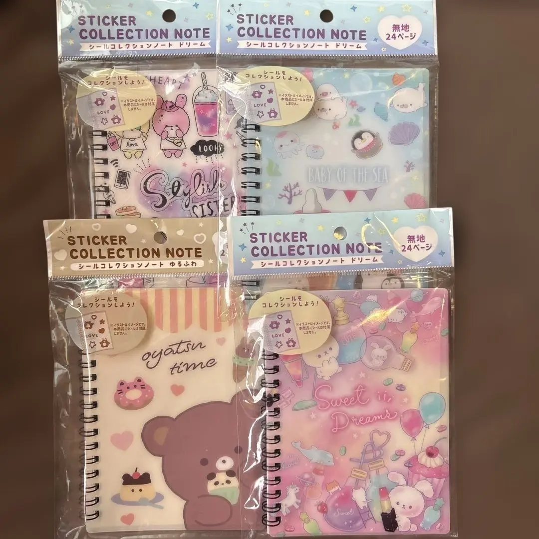 Thumbnail of [New] Sticker Collection Notebook Set of 4
