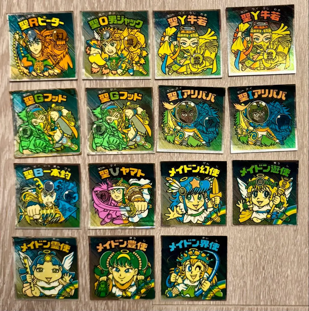 Thumbnail of Bikkuriman Seal, Series 18, Head, Set of 15