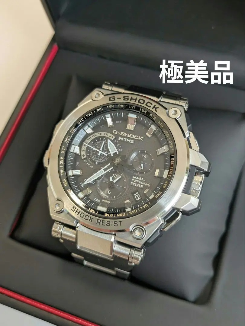 FUK ジーショック MTG-G1000D 電波ソーラー 充電池交換済 FUK様専用 ジーショック MTG-G1000D 電波ソーラー 充電池交換済