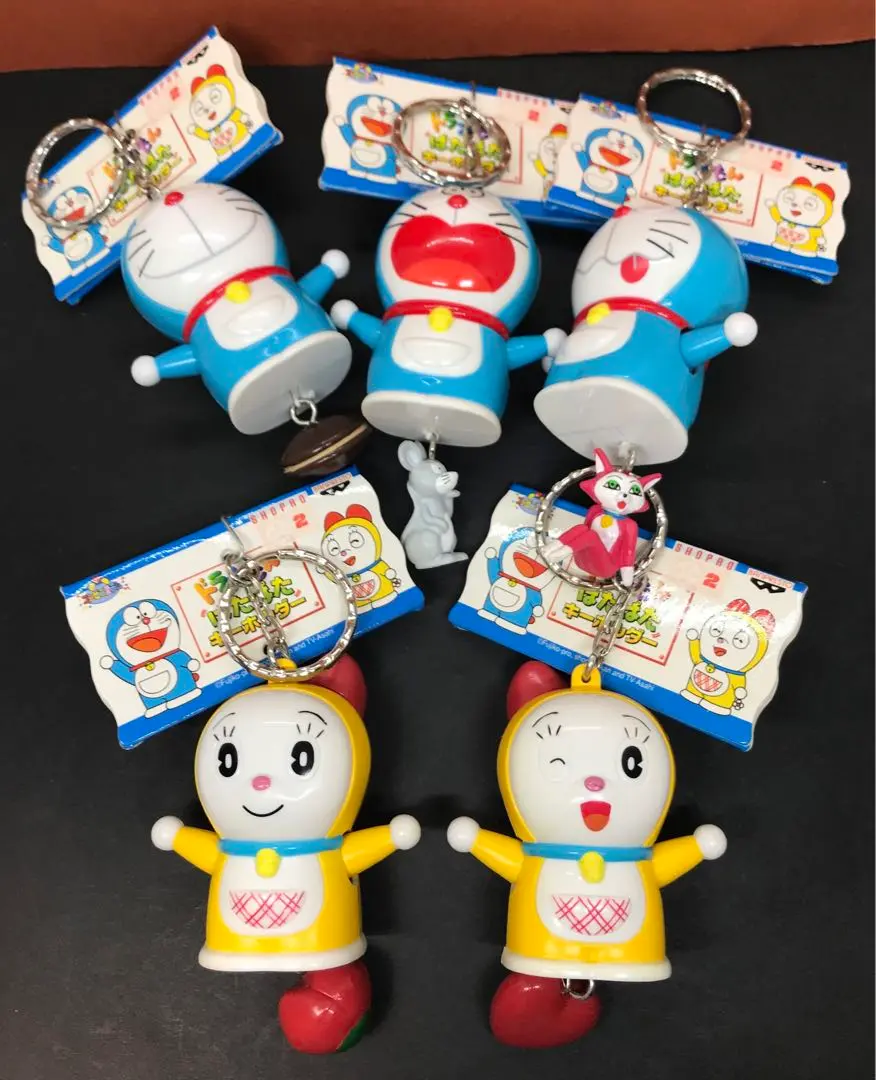 レア未使用、バンプレスト ドラえもん ぱたぱたキーホルダー 全5種フルセット！！ 2025年最新】#pepopaドラえもんの人気アイテム - メルカリ