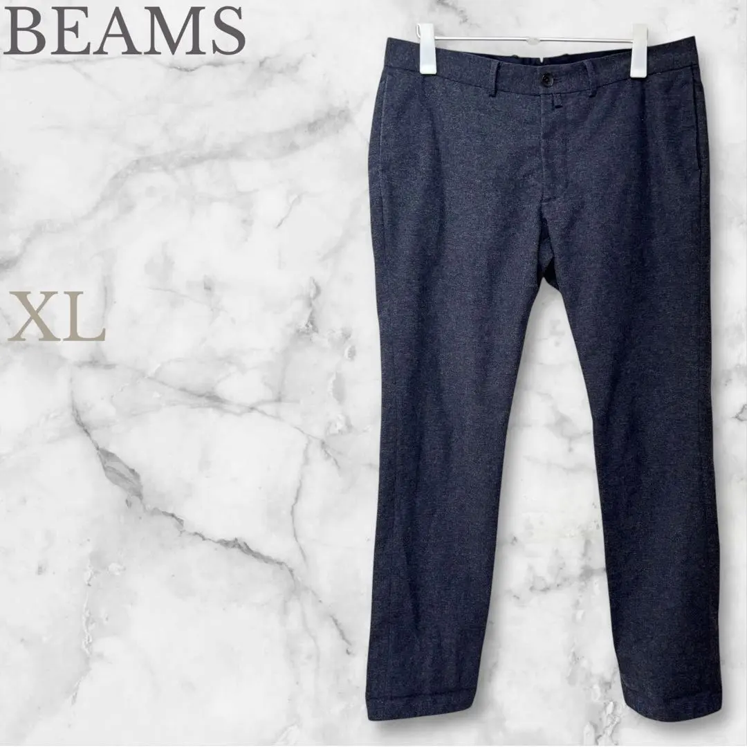 Thumbnail of BEAMS HEART 【XL】 Men's Large Size Pants Casual Wool Blend