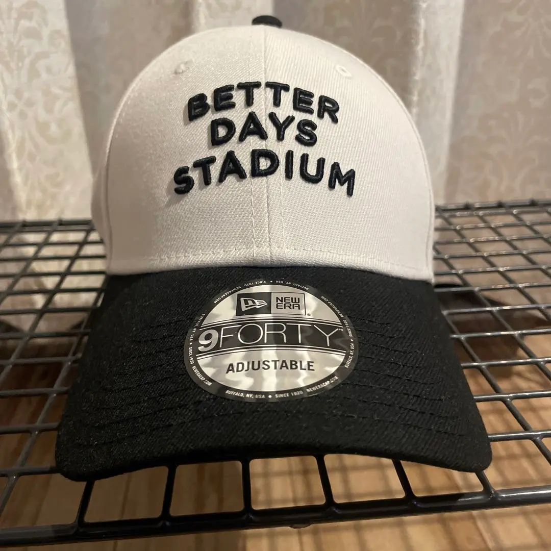 9FORTY marka x BETTER DAYS STADIUM アイボリー 9FORTY marka x BETTER DAYS STADIUM アイボリー ブラック
