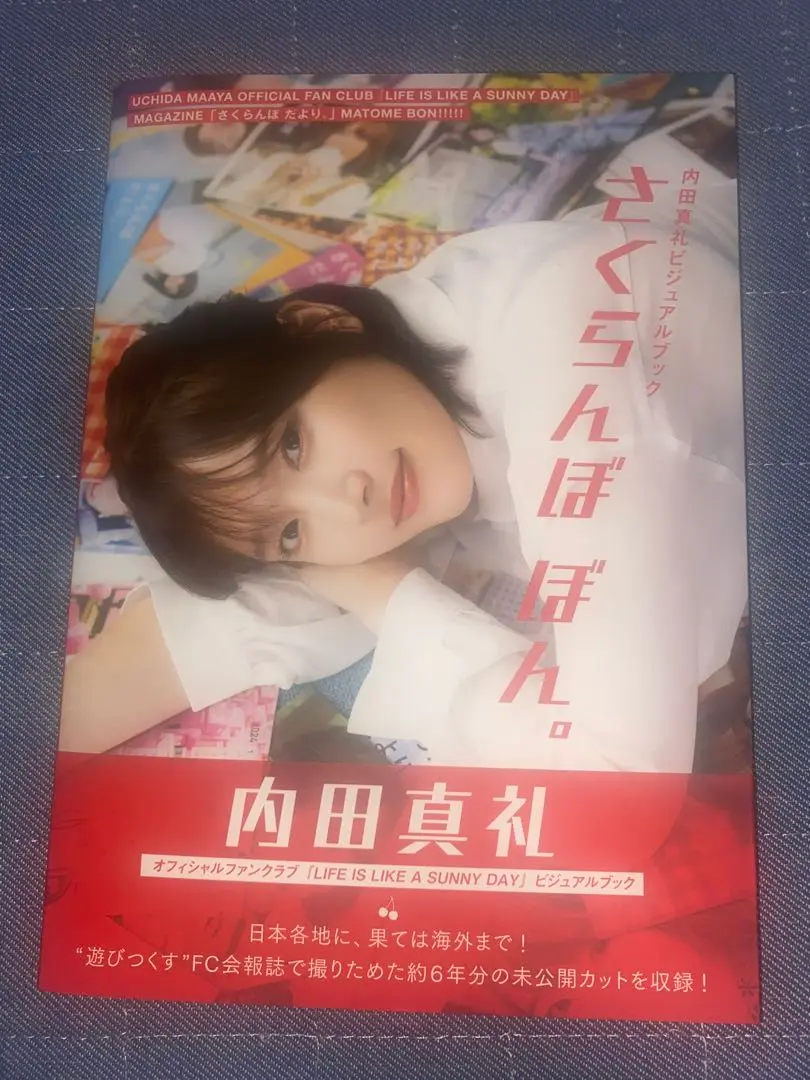 内田真礼 FC会報誌 セット 内田真礼FC会報誌「さくらんぼ だより。」収納ファイル