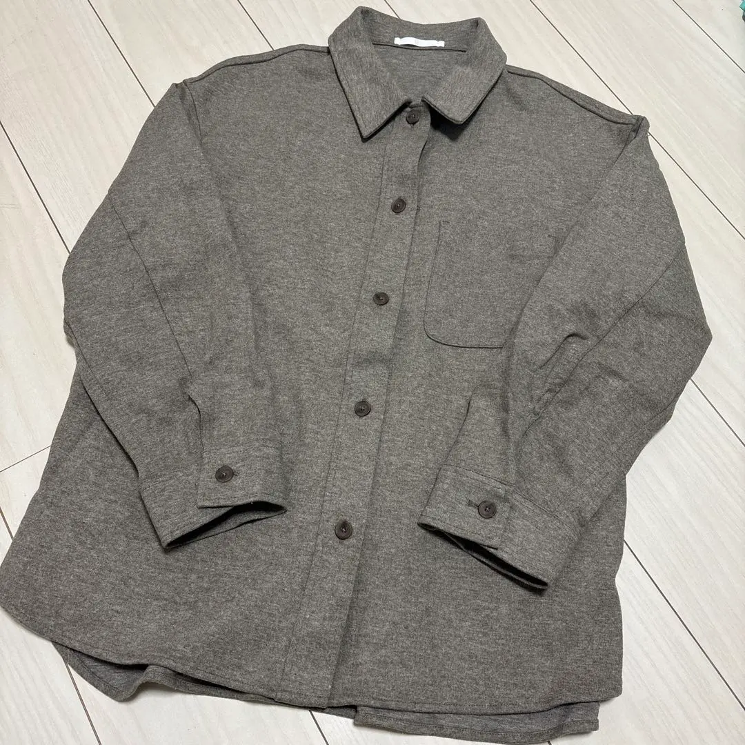 Thumbnail of UNIQLO Gray Shirt Jacket Coverall L Uniqlo