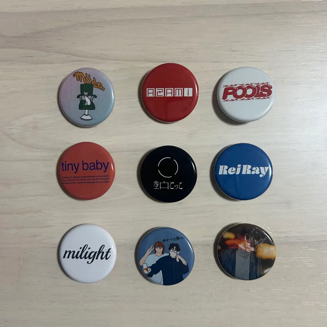 Thumbnail of MINAMI WHEEL Minaho (festival name) 9-piece can badge set